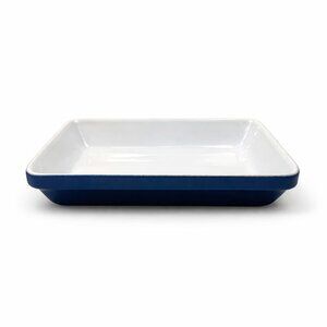 Stoneware Lasagna Casserole Dish Emile Henry Large Rectangular Blue B05 19.95 Fr